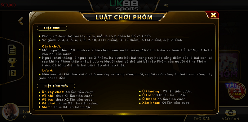 Luật chơi và cách chơi phỏm khi tham gia trên nhà cái Dafabet